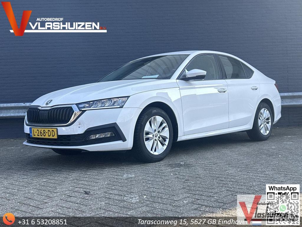 Skoda Octavia 1.0 TSI Ambition | € 8.950,- NETTO! | Climate, Auto's, Skoda, Zwart, Wit, Parkeersensor, Bedrijf