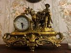 decoratiev tafelklok /pendule–Vintage stijl met paard,ruiter, Enlèvement