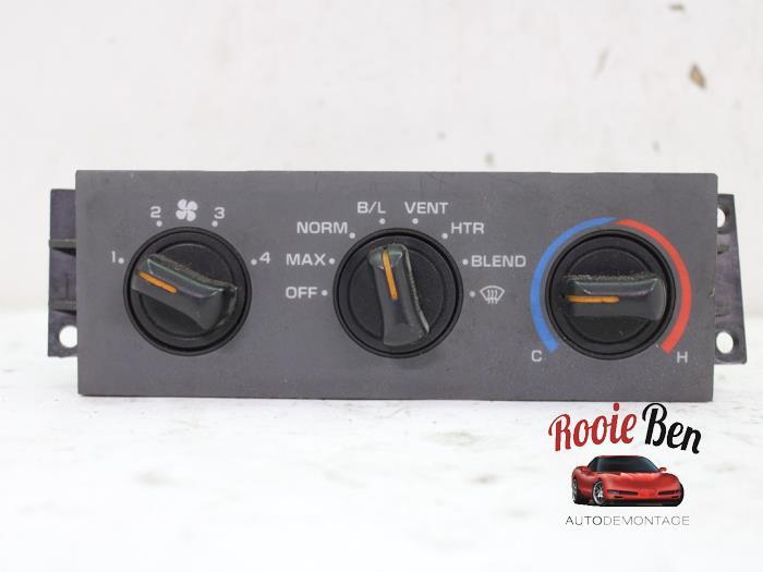 Panneau de commandes chauffage d'un Chevrolet Beretta, -, 3 mois de garantie, Utilisé, -