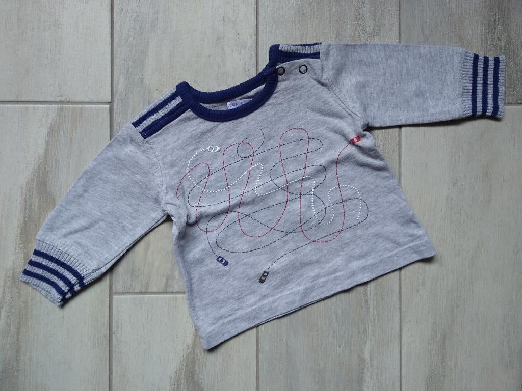 ★ M62 - Longsleeve/trui, Kinderen en Baby's, Babykleding | Maat 62, Ophalen of Verzenden, Gebruikt, Jongetje, Shirtje of Longsleeve