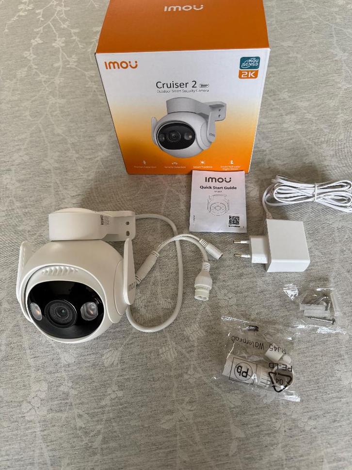 Imou Cruiser 2 3 Mpx, TV, Hi-fi & Vidéo, Caméras de surveillance, Neuf, Caméra extérieure, Enlèvement