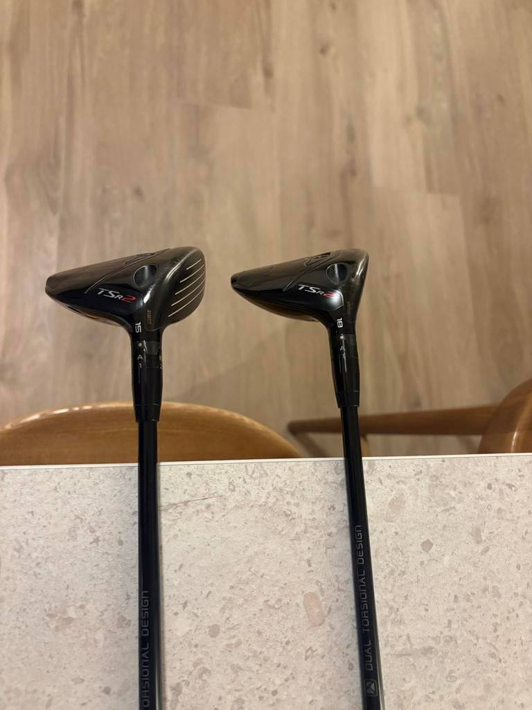 Titleist Tsr2 3w + 5w, Sport en Fitness, Golf, Ophalen of Verzenden, Gebruikt