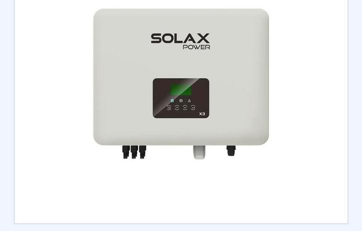 3 fasige omvormer 5.0 nieuw Solax (fout besteld), Doe-het-zelf en Bouw, Zonnepanelen en Toebehoren, Zo goed als nieuw, Ophalen