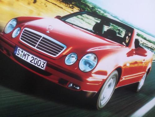 Mercedes CLK cabrio 09-1998 Brochure, Boeken, Auto's | Folders en Tijdschriften, Mercedes, Verzenden