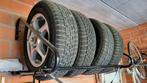 4 winterbanden op velg + 1 zomerband + muurrek, 15 pouces, Pneus et Jantes, Pneus hiver, Enlèvement
