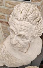 Borstbeeld Albert Einstein. Op ware grootte. Handgemaakt., Antiek en Kunst, Kunst | Beelden en Houtsnijwerken, Ophalen