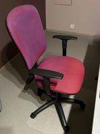 Bureaustoel bordeaux, Ophalen, Gebruikt, Bureaustoel, Rood