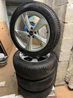 Kit Audi A6- 225/55/18 102V Michelin HiVER PilotAlpin5, Ophalen, Winterbanden, Banden en Velgen