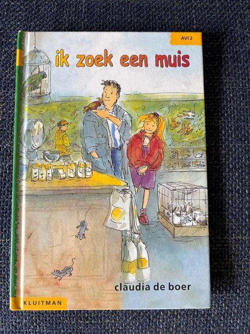 Avi 2 Ik zoek een muis Claudia Boer Kluitman, Boeken, Kinderboeken | Jeugd | onder 10 jaar, Zo goed als nieuw, Ophalen of Verzenden