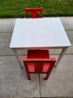 Tafel en 2 stoelen, Kinderen en Baby's, Ophalen, Gebruikt
