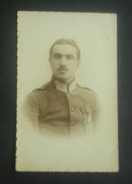 Photo dédicacée campagne de 1914-1918 adjudant lancier belge, Collections, Photo ou Poster, Armée de terre, Envoi
