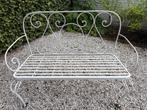 Smeedijzeren tuinbank perfect voor decoratie tuin of terras, Tuin en Terras, Ophalen, Gebruikt, Metaal