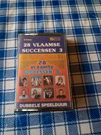 Cassette ( audio) met 28 vlaamse successen, Cd's en Dvd's, Ophalen of Verzenden, Zo goed als nieuw