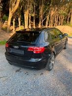 Audi a3 2.0 TDI sline 170 pk, Automaat, Euro 5, Zwart, Zwart