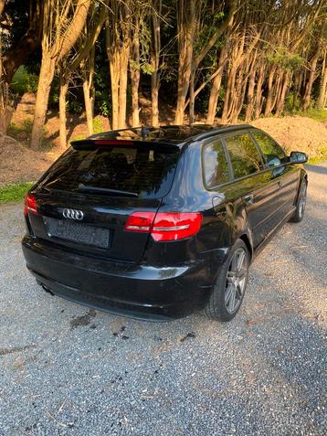 Audi a3 2.0 TDI sline 170ch, Cuir, Euro 5, Achat, Noir