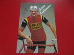 wielerkaart  1982 team raleigh gerrie knetemann signe, Comme neuf, Envoi