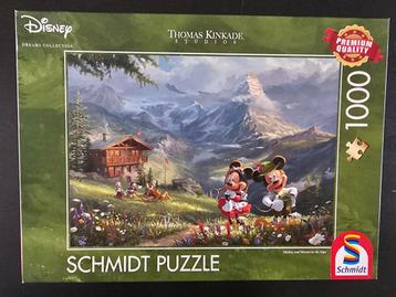 Puzzel 1000 stukjes Disney, Schmidt, volledig.  beschikbaar voor biedingen