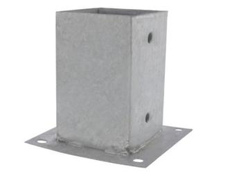 Nieuwe gegalvaniseerde Paalhouders 91 x 91 x 150 beschikbaar voor biedingen