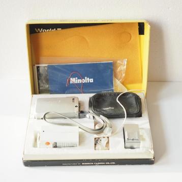 minolta 16ii 16mm spy camera 16mm in doos, werkt beschikbaar voor biedingen