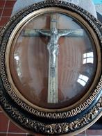 Vintage kruisbeeld/stolp/kader, Antiek en Kunst, Ophalen