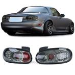 Led Achterlichten Zwart Chrome Voor Mazda MX5 NB 1998 t/m 20, Auto diversen, Tuning en Styling, Verzenden