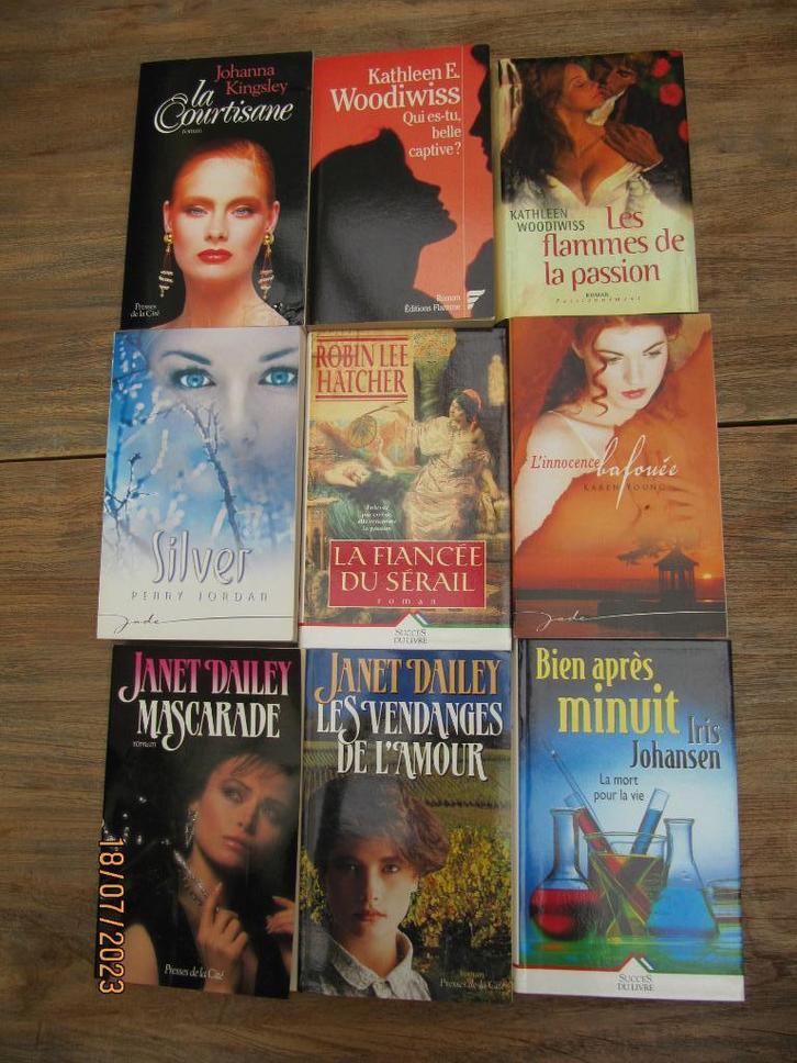 Lot de 18 grands livres, Boeken, Romans, Zo goed als nieuw, Ophalen of Verzenden