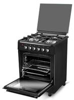 Réchauds à Gaz de Luxe Noirs 60 cm - 369 € - 399 € - 449 €, Electroménager, 4 zones de cuisson, 85 à 90 cm, Classe énergétique A ou plus économe