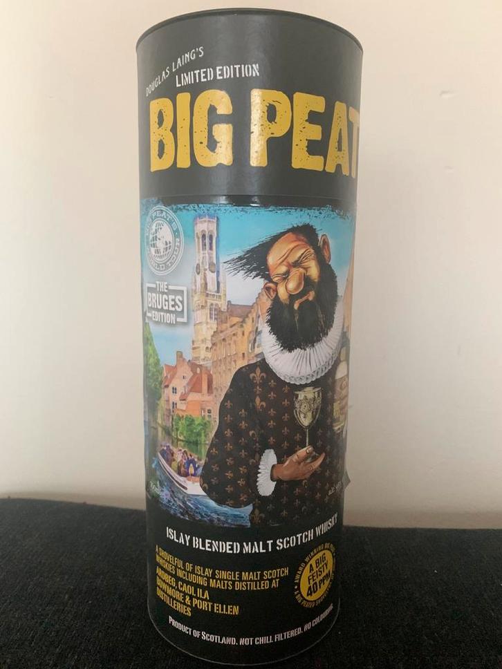 Big Peat - The Bruges edition, Verzamelen, Wijnen, Zo goed als nieuw, Ophalen of Verzenden