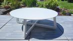 Table salon de jardin extérieur aluminium, Tuin en Terras, Tuintafels, Ophalen, Zo goed als nieuw, Rond, Aluminium