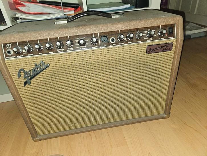 Fender akoestische versterker, Muziek en Instrumenten, Versterkers | Bas en Gitaar, Gebruikt, Gitaar, Ophalen