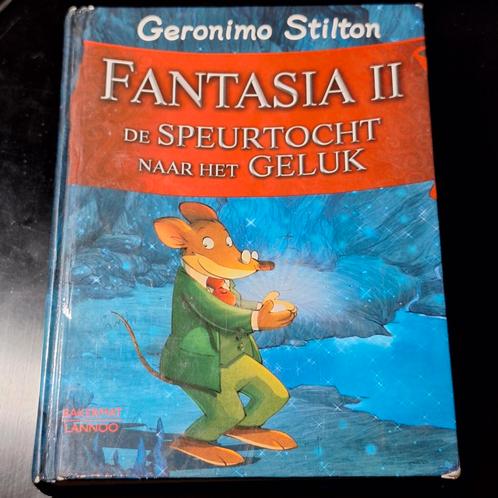 Geronimo Stilton - Fantasia II (GESIGNEERD), Boeken, Kinderboeken | Jeugd | onder 10 jaar, Zo goed als nieuw, Ophalen of Verzenden
