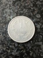 België 1 frank 1914, Postzegels en Munten, Munten | België, Ophalen, Zilver, Zilver