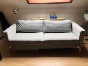 Canape Ikea KARLSTAD  3 places, 200 à 250 cm, Banc droit, Enlèvement, Utilisé