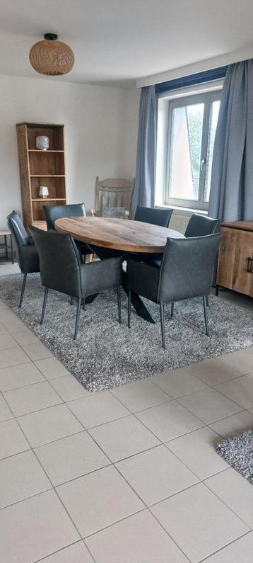 Eetkamer stoelen 6 stuks zwart beschikbaar voor biedingen