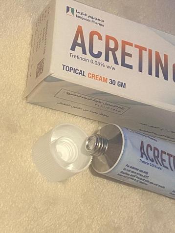Anti acne crème Retinol  beschikbaar voor biedingen