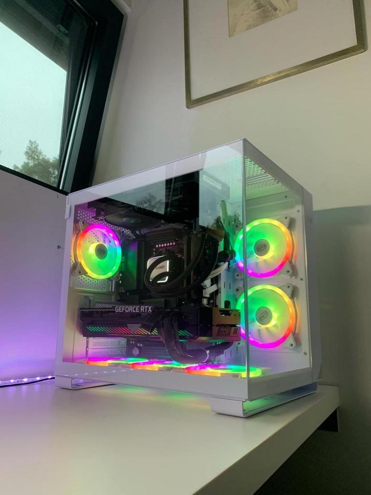 Prachtige RYZEN 9 RGB Gaming Pc (RTX 3080 , 32GB,  R9-7900X), Computers en Software, Desktop Pc's, Zo goed als nieuw, 4 Ghz of meer