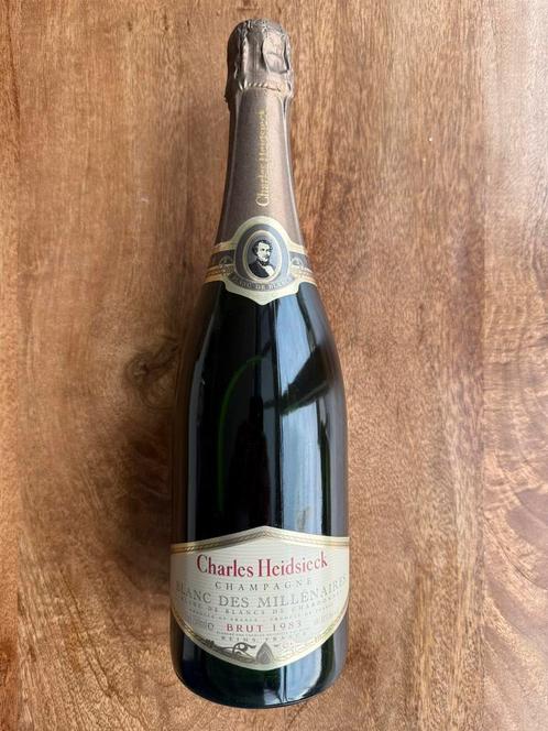 Unieke Charles Heidsieck champagne vintage 1983, Verzamelen, Wijnen, Nieuw, Champagne, Frankrijk, Vol, Ophalen of Verzenden