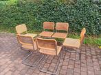 Setje cesca-stoelen naar het model van Marcel Breuer, Ophalen, Gebruikt, Rotan