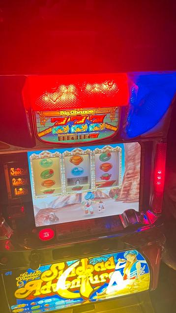 Machine à sous Sindbad, Autres monnaies, Enlèvement, Comme neuf, Avec clés