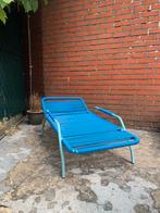 Vintage Italian Spaghetti ligstoel, Tuin en Terras, Ophalen, Aluminium