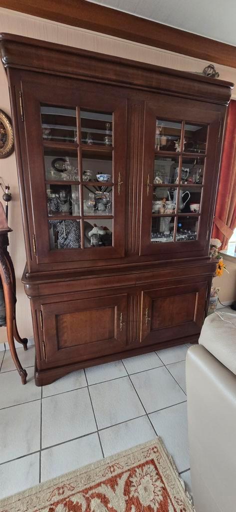mooie eetplaats in kerselarenhout, Huis en Inrichting, Complete eetkamers, Gebruikt, Ophalen