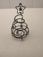 Kerstboom, mini, metaal, H 13 cm, Diversen, Kerst, Ophalen, Gebruikt