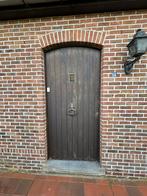 Porte d'entrée/porte extérieure en chêne, Bricolage & Construction, Fenêtres & Moustiquaires, Enlèvement, Utilisé