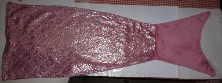 dekentje/voetenzak in vorm van zeemeerminstaart, Enfants & Bébés, Enfants & Bébés Autre, Comme neuf, Enlèvement ou Envoi