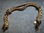Goudkleurige armband, Handtassen en Accessoires, Armbanden, Ophalen of Verzenden