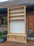 Eiken boekenkast/bibliotheekkast GRATIS LEVERING, Ophalen of Verzenden, Zo goed als nieuw