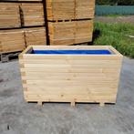 Grote houten plantenbakken - 100x40x54 cm, Tuin, 100 cm of meer, Nieuw, Ophalen of Verzenden