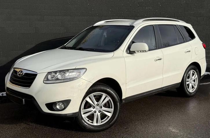 Hyundai Santa Fe 2.0 CRDi+7 PLACES+NAVI+AIRCO+CUIR+JANTES+EU, Autos, Hyundai, Entreprise, Achat, Santa Fe, ABS, Airbags, Air conditionné