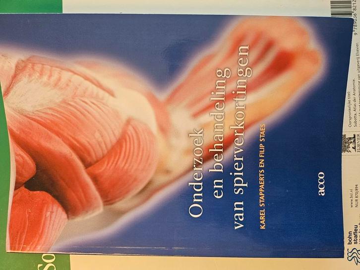 F. Staes - Onderzoek en behandeling van spierverkortingen, Boeken, Wetenschap, Zo goed als nieuw, Ophalen of Verzenden