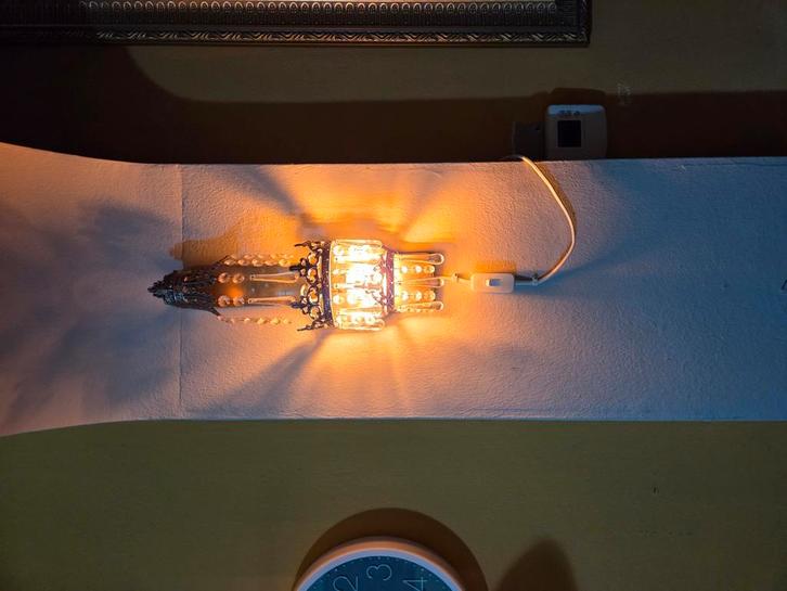 4 luchters te koop. En 2 muurlampen., Huis en Inrichting, Lampen | Overige, Zo goed als nieuw, Ophalen